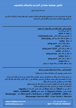 تحميل كتاب 30 موضوع مهم في الانترنت والشبكات PDF للمؤلف سيف عليحسن الدار مجانا