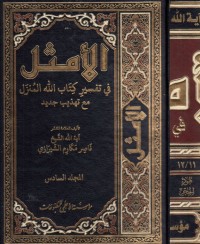 تحميل كتاب الأمثل في تفسير الله المنزل #6 PDF ناصر مكارم الشيرازي مجانا