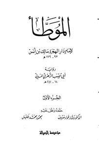 تحميل كتاب الموطأ لإمام دار الهجرة مالك بن أنس رواية أبي مصعب الزهري المدني PDF مجانا
