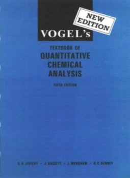 تحميل كتاب التحليل العضوي الكيفي- سلسلة كتب فوغل VOGEL S QUALITATIVE INORGANIC ANALYSIS 5TH EDITION 1979 PDF مجانا