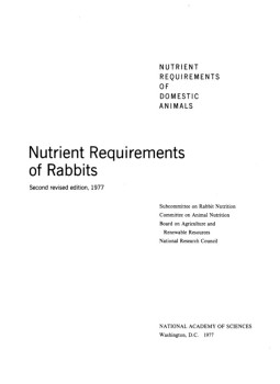 تحميل كتاب NRC FOR RABBITS PDF مجانا
