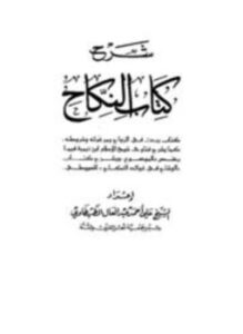 تحميل كتاب شرح كتاب النكاح PDF للمؤلف علي أحمد عبد العال الطهطاوي مجانا