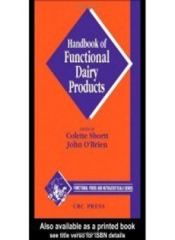 تحميل كتاب HANDBOOK OF FUNCTIONAL DAIRY PRODUCTS PDF مجانا