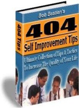 تحميل كتاب 404 SELF IMPROVEMENT TIPS PDF للمؤلف BOB BASTIAN مجانا
