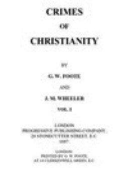 تحميل كتاب جرائم النصرانية CRIMES OF CHRISTIANITY PDF مجانا