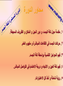 تحميل كتاب دورة لغة الجسد PDF مجانا
