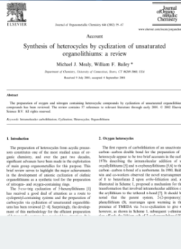 تحميل كتاب SYNTHESIS OF HETEROCYCLES BY CYCLIZATION OF UNSATURATED PDF مجانا