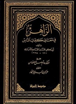تحميل كتاب الزاهر في معاني كلمات الناس ط الرسالة PDF مجانا