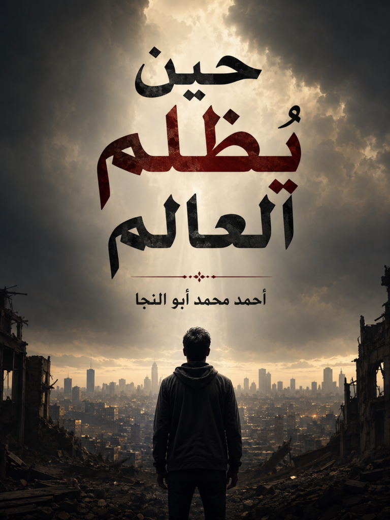 غلاف كتاب حين يُظلم العالم
